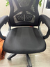 奥伦福特  电脑椅家用办公椅子靠背人体工学椅学习转椅老板座椅游戏电竞椅 【2026焕新款】可后躺+乳胶-黑框黑网 实拍图