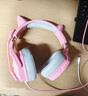西伯利亚（XIBERIA）V13U粉色猫耳游戏耳机头戴式有线7.1电竞电脑耳机网红主播直播吃鸡耳机少女学生网课耳麦 实拍图