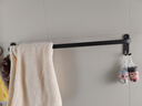 京东京造 反重力系列免打孔毛巾架太空铝浴巾架单杆厨房卫生间浴室60cm 实拍图