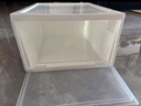 透明鞋柜防尘盒防潮鞋盒前开式置物架储物用品收纳箱收纳盒高颜值 透明加厚大号 6只装 实拍图
