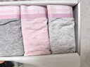蕉内301S女士内裤精梳棉10A抗菌撞色腰带性感中腰运动透气三角礼盒3件 实拍图