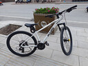 喜德盛山地自行车黑客500 X6铝合金车架27.5大轮径 油压碟刹24速变速 26款白/灰黑15.5寸(适合身高155-170cm） 实拍图