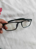 LESCA LUNETIERgm黑框眼镜框男款近视可配度数方粗框痞帅潮防蓝光大脸眼睛架平光 实拍图
