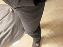 龙牙二代龙牙隐烈保暖软壳裤修身长裤冬季加绒加厚防 谍影灰（修身版） 31 170/80B 126-150斤 实拍图