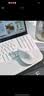 罗技（Logitech）Wave Keys人体工学键盘无线蓝牙办公平板ipad键盘Mac笔记本薄膜98配列键盘家用双模带掌托倾角支架 Wave Keys+Lift【白色带2个接收器】 实拍图