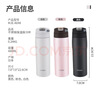 虎牌（TIGER）原装进口不锈钢保温保冷商务水杯MJE-A048-KMT 480ml 黑色 实拍图