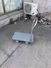 【全网爆款】钢板小推车拉货手推车搬运平板车便携拖车折叠手拉车 钢板70*45【4寸烽火轮】 实拍图