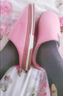 洁丽雅棉拖鞋女秋冬季室内家居防滑保暖拖鞋厚底毛毛女士家用男棉鞋外穿 粉红 36-37 (适合35-36码) 实拍图
