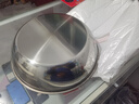 【不锈钢】和面盆厨房烘焙家用火锅盆洗菜打蛋汤锅盆醒面盆料理盆 32cm【热卖款】不锈钢 和面盆 实拍图