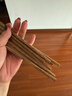 双枪（Suncha）鸡翅木筷子 中式分色筷 一人一筷家用无漆实木筷子5双装 实拍图