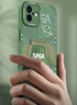 奶小鸭（NEYAA）适用苹果17手机壳 iphone17保护套镜头全包硅胶防摔超薄创意卡通简约网红软壳男女款 苍岭绿 实拍图