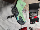悍将（HNK）专业跑步袜子男女马拉松压缩袜速干透气篮球袜防滑耐磨徒步户外袜 2.0薄荷绿 L码（42-44） 实拍图