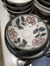 千代源日本原装进口冲绳玫瑰餐具 日式家用陶瓷碗花碗盘子汤碗面碗饭碗 6.5英寸钵 实拍图