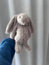 Jellycat害羞米色邦尼兔动物毛绒玩偶安抚公仔娃娃圣诞节生日礼物 米色 Medium 实拍图