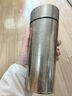 丽贝德商务钛杯保温杯内外纯钛泡茶杯大容量礼盒 皓月银 460ML 实拍图