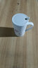 莲泽 陶瓷咖啡杯子马克杯情侣杯创意早餐杯子办公水杯带盖带勺子 亚光红配瓷盖带瓷勺 实拍图