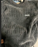 吉普（JEEP）毛衣男秋冬季加绒加厚保暖针织衫男士圆领衣服男装 深灰加绒 L  实拍图