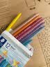 施德楼（STAEDTLER）12色可旋转蜡笔儿童画笔不脏手油画棒绘画涂鸦手工DIY用221NWP12美育工具 实拍图