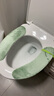 美丽雅马桶垫加厚法兰绒粘贴式家用秋冬款坐便器保暖贴片厕所通用 实拍图