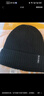 海澜之家（HLA）帽子男士秋冬季保暖加绒毛线针织帽女含羊毛防风防寒 黑色 实拍图