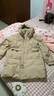 雅鹿羽绒服女中长款2025冬季加厚抗寒保暖新时尚款情侣款连帽外套女 实拍图