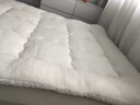 南极人（Nanjiren）羊羔绒床垫软褥子加厚加绒保暖冬季单人学生宿舍租房榻榻米垫被 XY-灰色【加绒加厚 拒绝寒冷】 90*200cm 实拍图