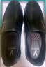 意尔康男鞋秋季羊皮舒适一脚蹬皮鞋男软面套脚商务休闲鞋 59171W黑色 40 实拍图