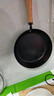 京东京造 平底锅 煎锅无涂层煎蛋牛排烤盘早餐平底燃气【进口极铁】26cm 实拍图