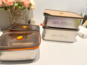 COOKSS保鲜盒带盖食品级不锈钢冰箱上班族饭盒餐盒密封盒长方形盒子两个 实拍图
