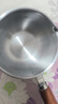 热油小锅泼油锅加厚不锈钢木柄防烫带刻度双倒流口不挂油无涂层 【木柄】爆款300ml 实拍图