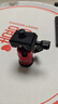 富图宝（Fotopro）42Q 3/8通用接口 25MM球径 镁铝合金cnc工艺相机三脚架云台 酒红 实拍图