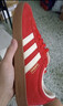 adidas「T头鞋」VL COURT复古休闲板鞋德训鞋男女阿迪达斯轻运动 浅猩红/暖香草色/黄色   40 实拍图