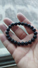 雅薇妮纯黑乌金天然黑曜石手链男士女款貔貅佛珠手串本命年饰品 黑曜石手串全珠款8mm 实拍图