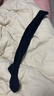 棉竹屋过膝袜女压力瘦腿防下滑秋冬季长筒过膝棉质保暖护膝超长大腿袜 黑色+深灰 2条 均码 35-39 实拍图