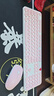 雷柏（Rapoo） X260S 键鼠套装 无线键鼠套装 办公键盘鼠标套装 电脑键盘 笔记本键盘 粉色 实拍图