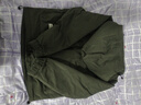 罗蒙（ROMON）秋冬加棉加厚外套男士青年棉衣服休闲连帽工装款防风夹克冲锋衣男 M1091灰绿色 2XL 实拍图