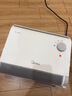 美的（Midea）暖风机浴室取暖器办公室电暖器气浴室暖风机家用制热风机迷你小太阳电暖风防水 【25年全新升级】可调风口冷暖可用 实拍图