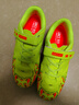双星（shuangxing）儿童足球鞋TF碎钉防滑耐磨大童学生青少年训练比赛球鞋 果绿  37  实拍图