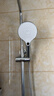 恒洁（HEGII）花洒喷头 便捷除垢增压三模式手持大面板花洒喷头HMS319-120 实拍图