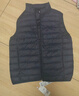 雪中飞秋冬新款男式轻薄羽绒服马甲基础男士短款羽绒秋马甲 黯青色|5089 2XL 185/104A 实拍图