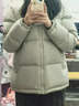 企鹅骆驼联名热能【雪泡芙】羽绒服男女同款保暖户外面包服M35CR28089 实拍图