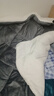 南极人（Nanjiren）羊羔绒被子冬季加厚单人被子1.8x2米冬被8-10斤保暖冬天棉被 绅士灰【双面暖绒加倍保暖】 200X230cm【特厚10斤】加倍保暖 实拍图