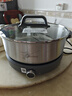 美的（Midea）0涂层电火锅不锈钢火锅专用锅分体可拆全钢速沸电火锅电热锅多功能锅6.5L电煮锅多用途锅HGS30G1 实拍图