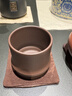 百年利永 宜兴纯全手工紫砂杯原矿紫泥竹段主人杯功夫茶具泡茶杯子品茗杯 实拍图