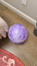 侑家良品 15寸弹力气球 户外超大气球儿童拍拍气球 云彩紫1个 实拍图