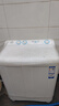 海尔（Haier）双桶洗衣机半自动 家用大件洗 10公斤大容量 省水电 以旧换新 双缸 原厂品质XPB100-81D2 实拍图