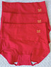 猫人（MiiOW）本命年马年红色内裤女士高腰收腹内裤女纯棉新娘结婚鸿运三角短裤 实拍图
