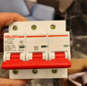 德力西电气 空气开关100a 小型过载保护断路器 DZ47-125-3P-C100 实拍图