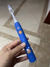 飞利浦（PHILIPS）儿童声波震动电动牙刷 男孩/女孩生日礼物 适用儿童青少年12岁以上 2种模式温和清洁 新款儿童小飞刷HX5232蓝色 实拍图
