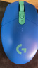 罗技（G）G304 LIGHTSPEED无线鼠标 游戏鼠标 轻质便携 鼠标宏 绝地求生FPS英雄联盟吃鸡 生日礼物 蓝色 实拍图
